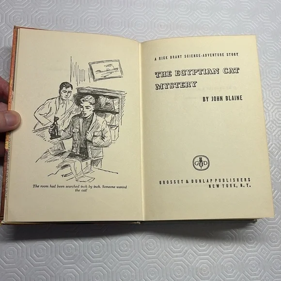 5 Vintage Rick Brant Science Adventure Hardcover Books John Blaine 1950’s-1960’s - Picture 13 of 16